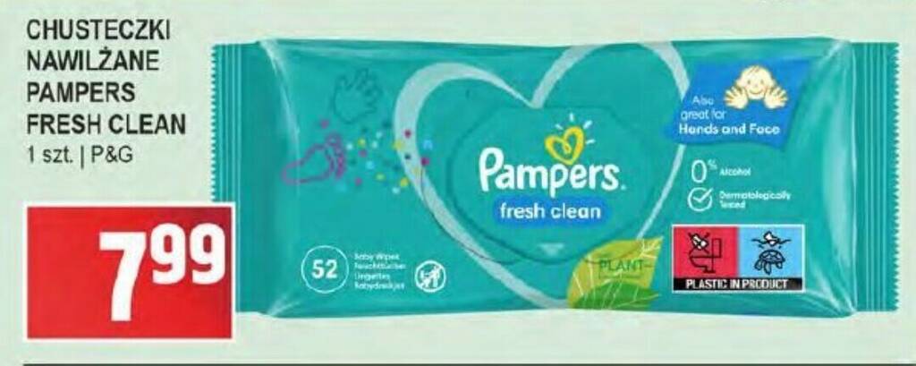 pampers chusteczki fresh clean rossmann