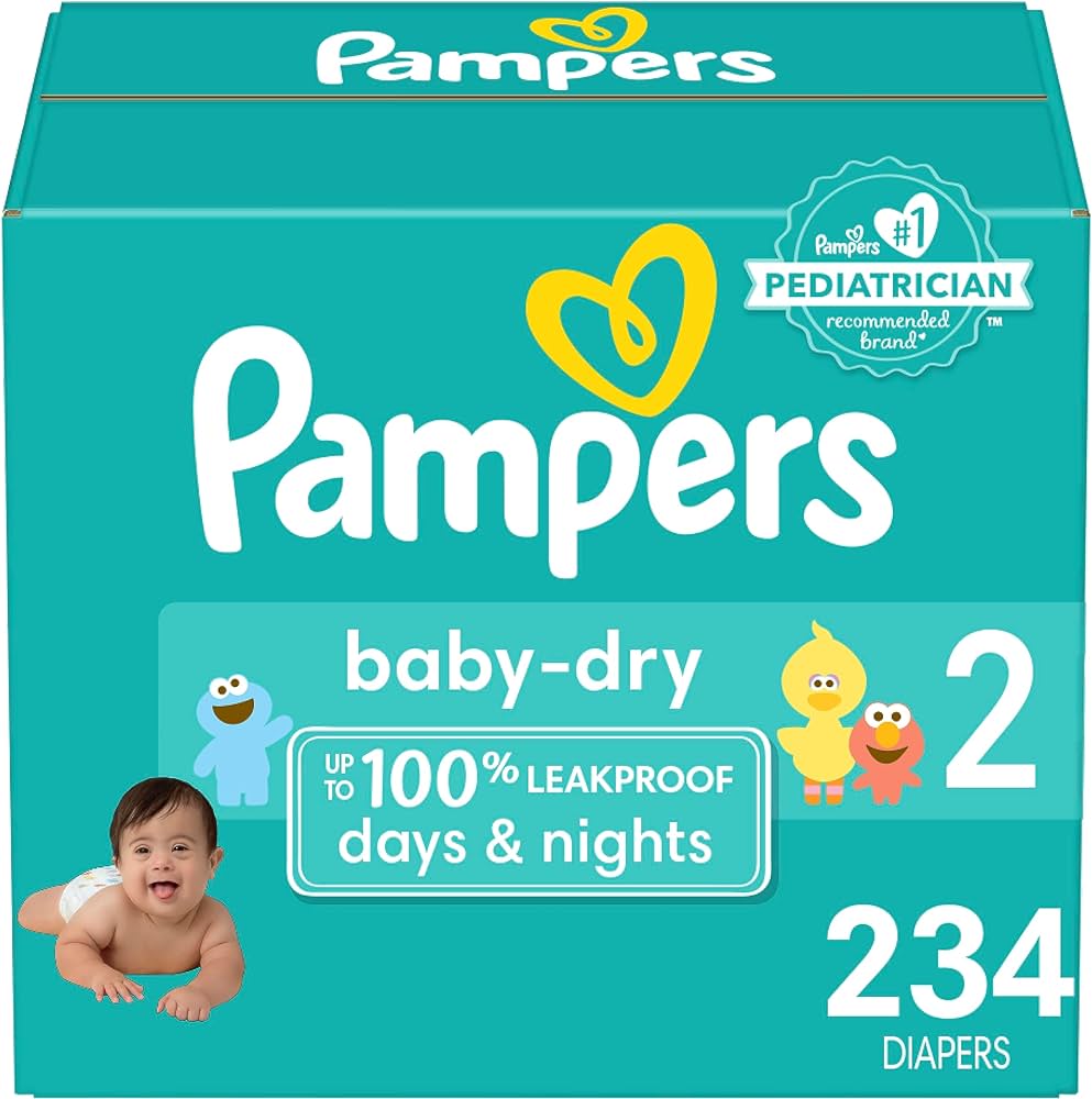 pampers 2 new baby dry test