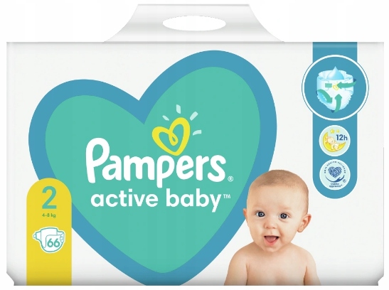 pampers 2 66 sztuk