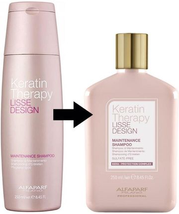 alfaparf keratin therapy lisse design szampon do włosów opinie