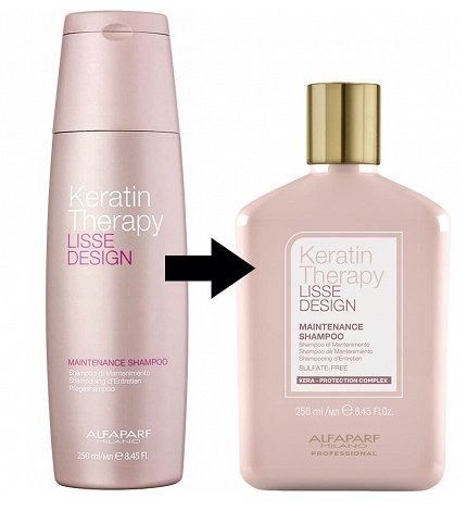 alfaparf lisse design keratin therapy szampon odżywka