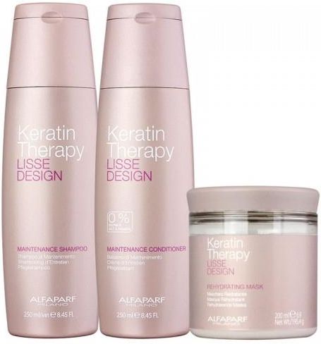 alfaparf lisse design keratin therapy szampon skład