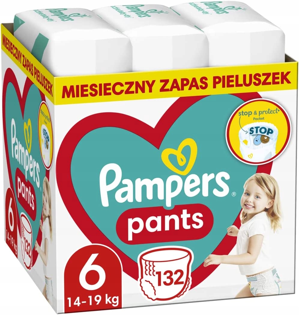 allegro pampers 132 szt