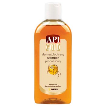 api gold dermatologiczny szampon propolisowy 280ml