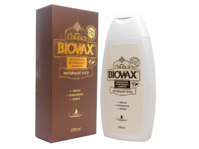 argan makadamia kokos biovax szampon