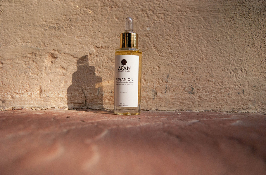 argan oil to pamper yourself