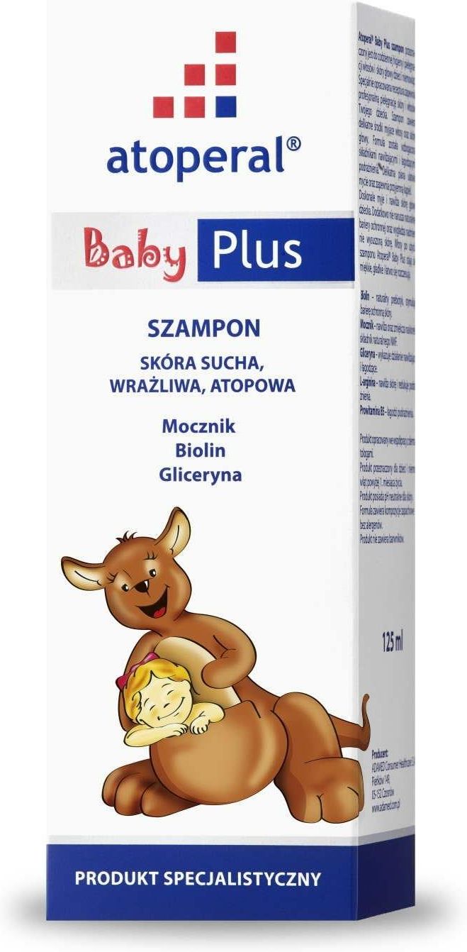 atoperal baby plus szampon dla dzieci i niemowląt 125ml