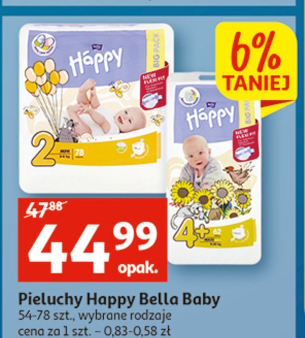 auchan happy pieluchy