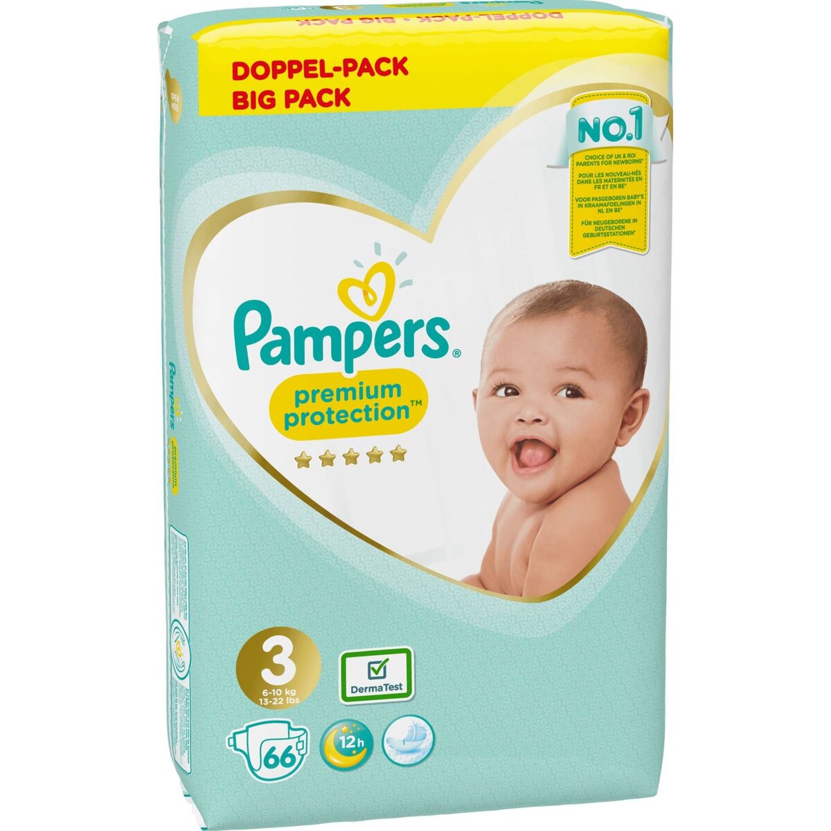 auchan pampers premium 3