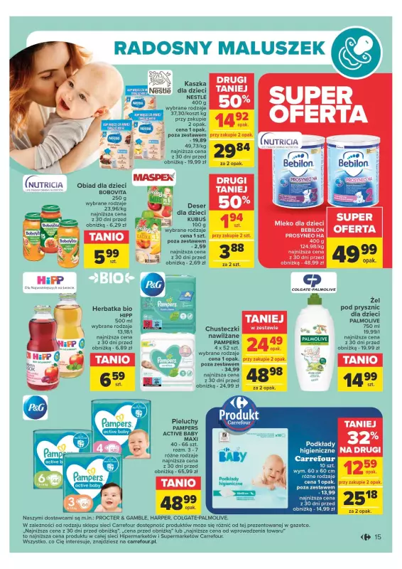 auchan pieluchy pampers cena