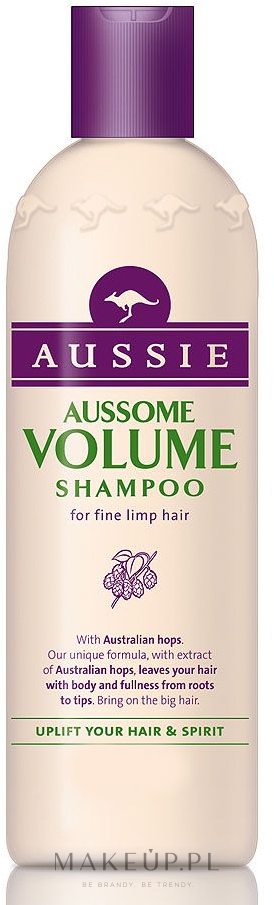 aussie aussome volume szampon do włosów cienkich i słabych