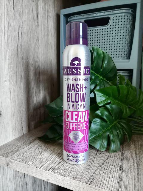 aussie wash blow clean supreme suchy szampon do włosów 180ml