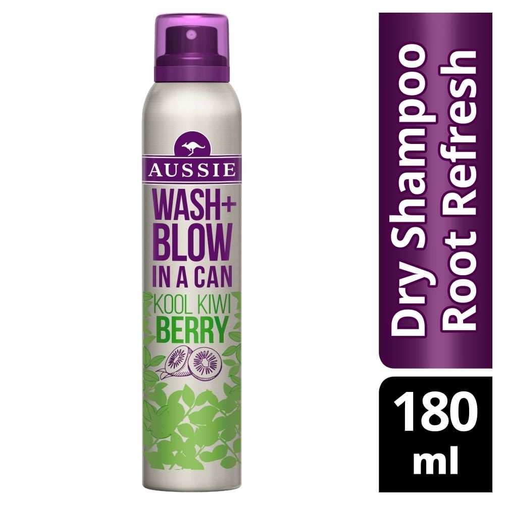 aussie wash blow in a can suchy szampon kool kiwi