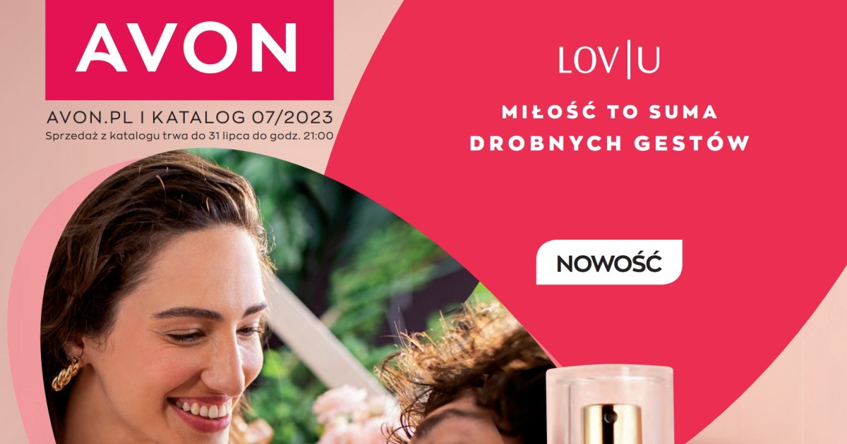 avon katalog k-07 szampon gratis