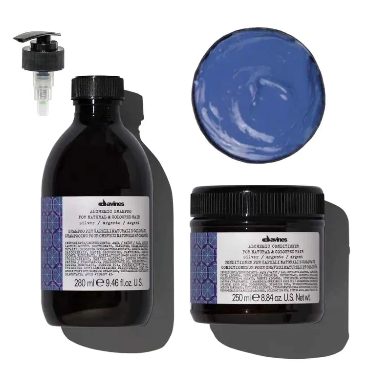 davines alchemic silver szampon opinie