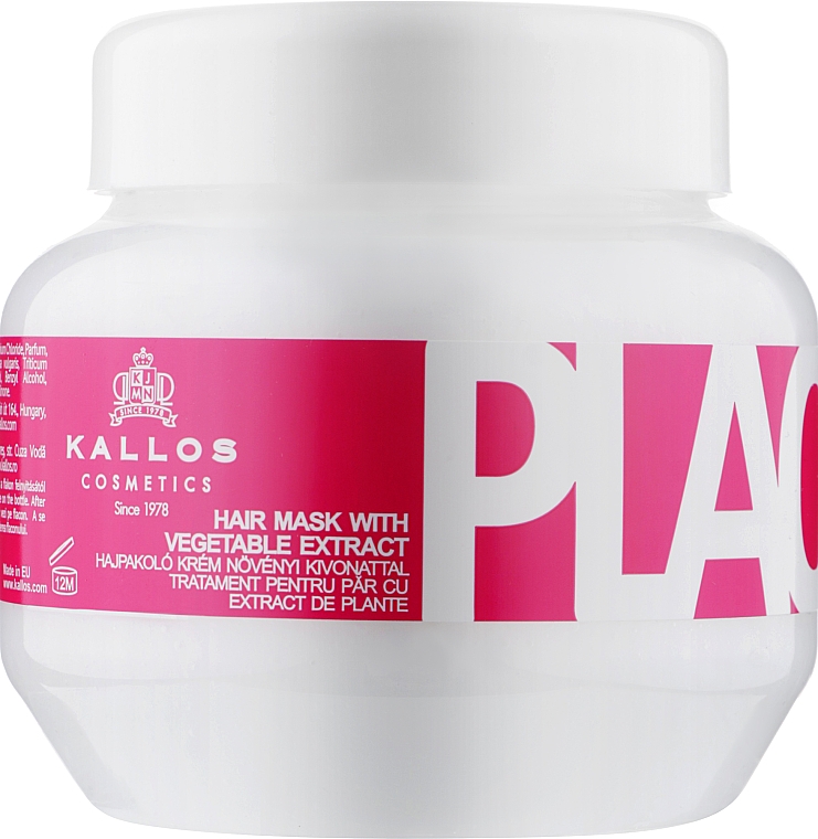 kallos placenta shampoo szampon z ekstraktami roślinnymi