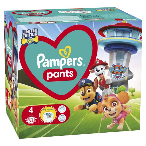 pampers z zabawkami