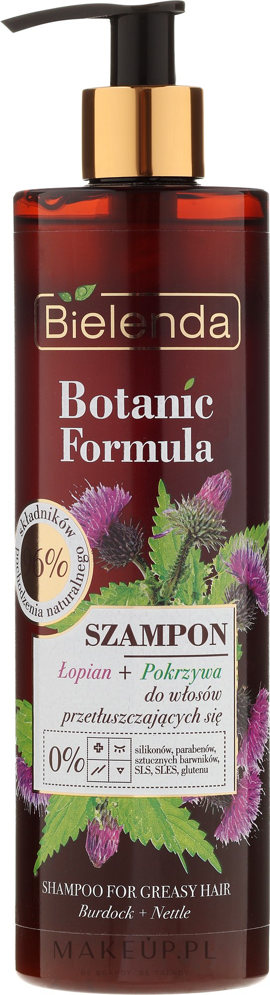 bielenda botanic formula szampon do włosów przetłuszczających się