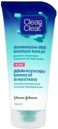 głęboko oczyszczająca pianka do mycia twarzy clean&clear