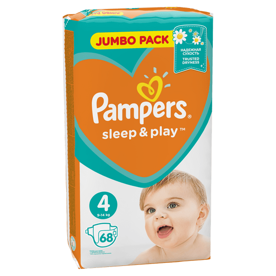 pampers play and sleep 4 cena