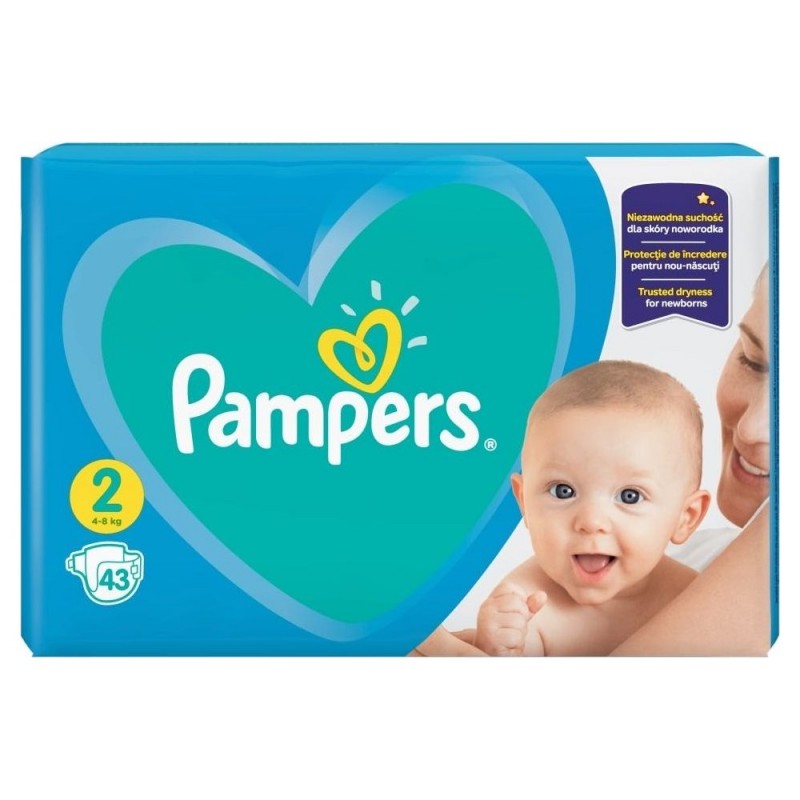 pampers mini 2 4-8 kg niezawodna