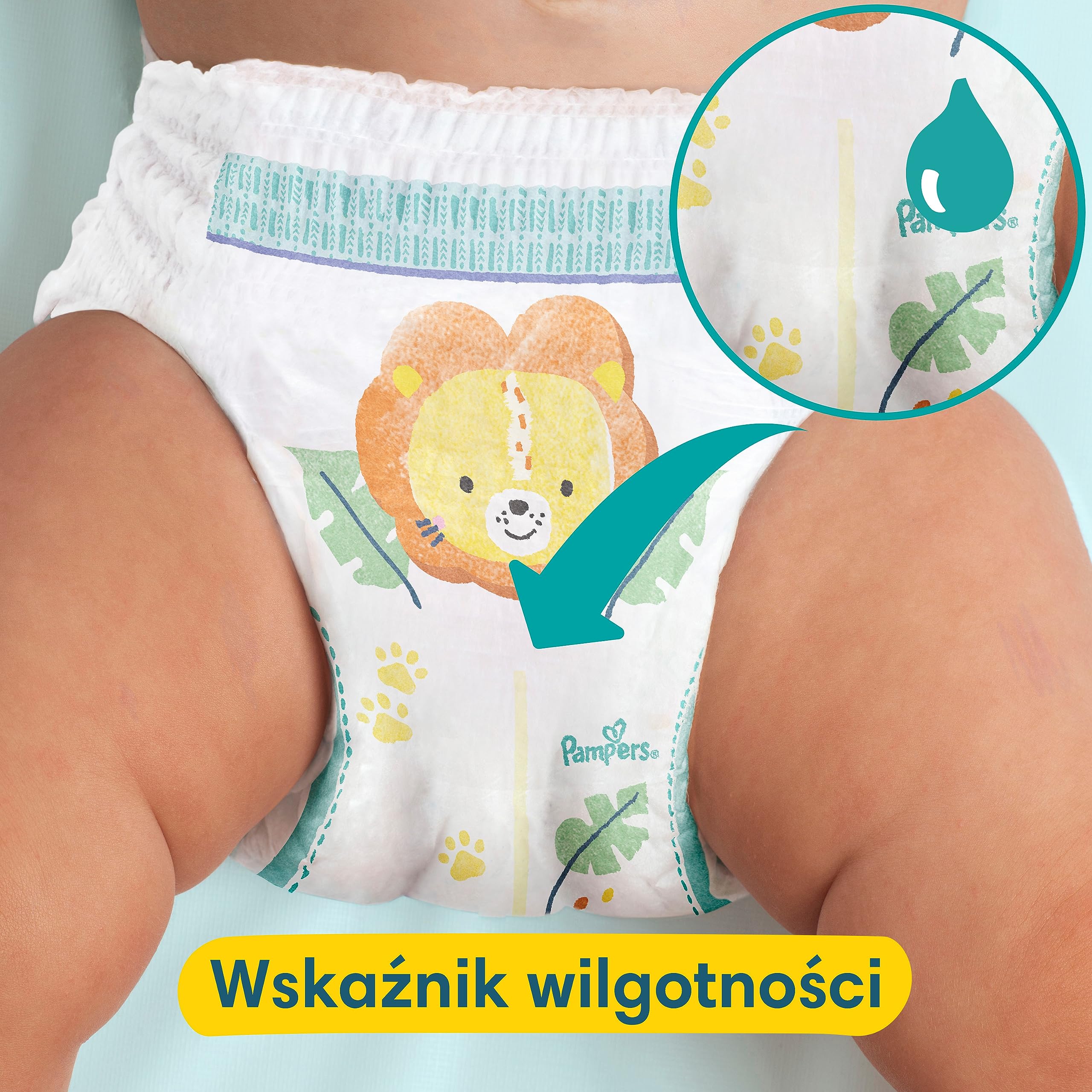 pampers majtki ze wskaznikiem