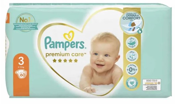 pampers premum care 3