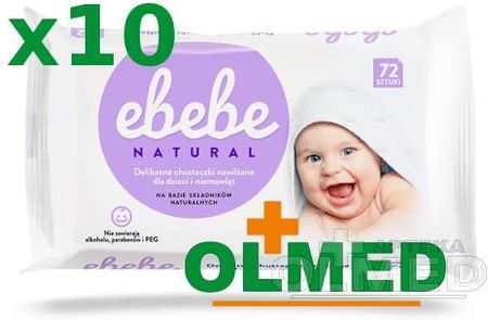 ebebe natural chusteczki nawilżane