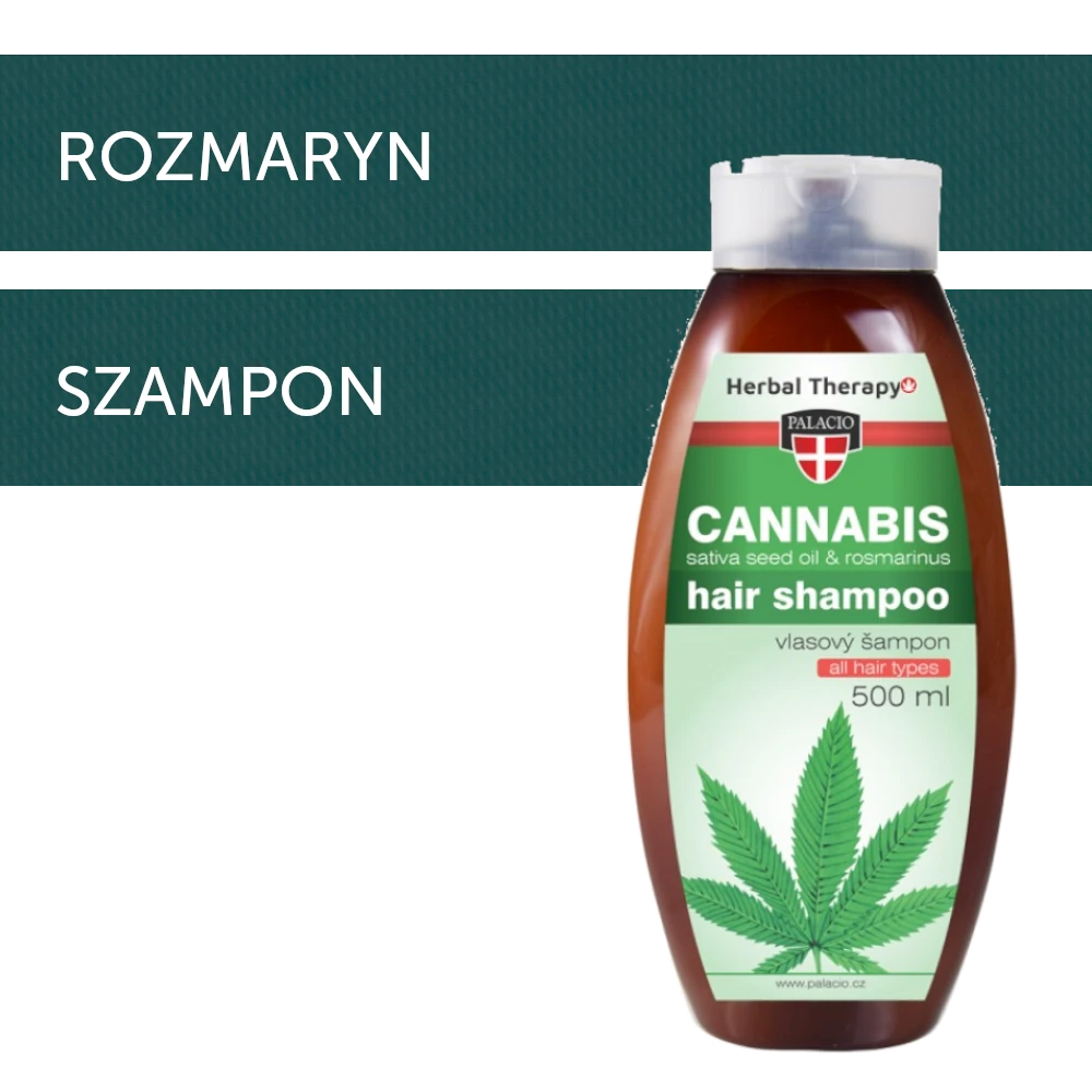 szampon z konopii czeski 500 ml