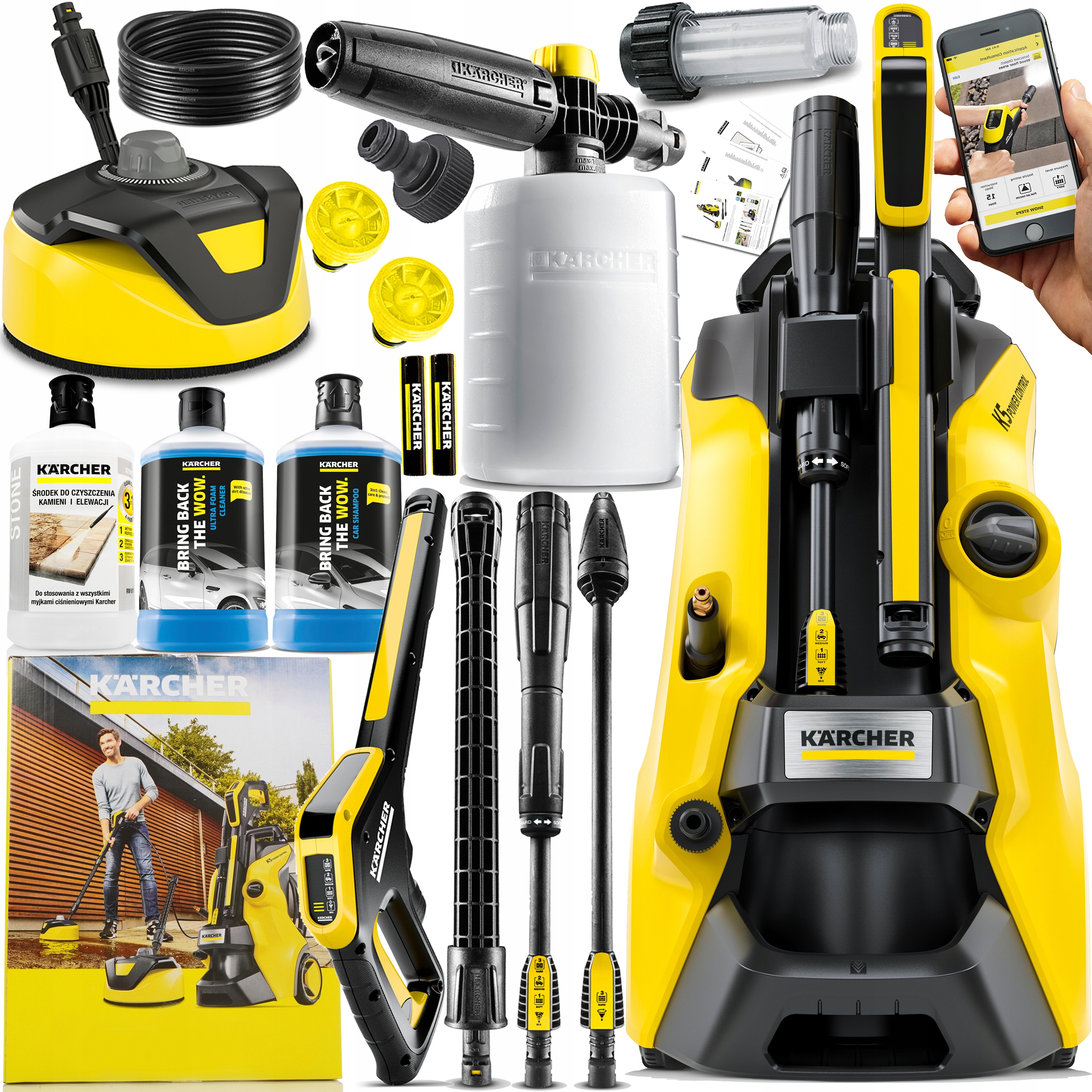 karcher k5 szampon gdzie sie wlewa