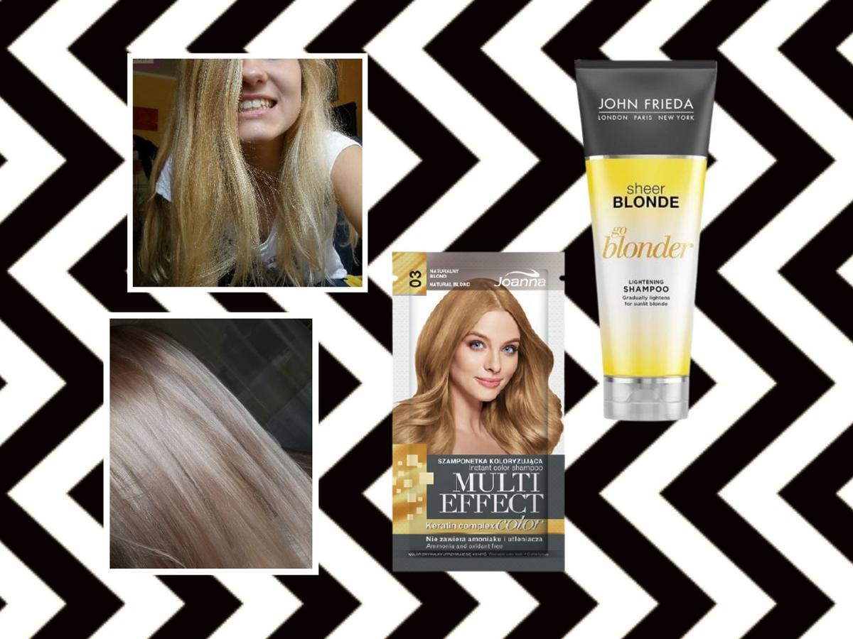 szampon rozjaśniający blond włosy naturalny