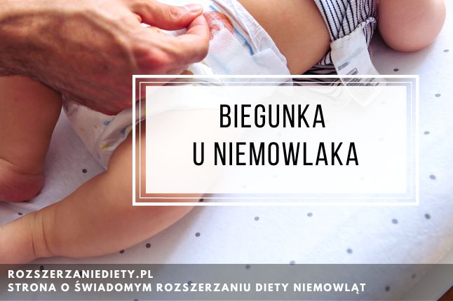 biegunka u niemowlaka pampers