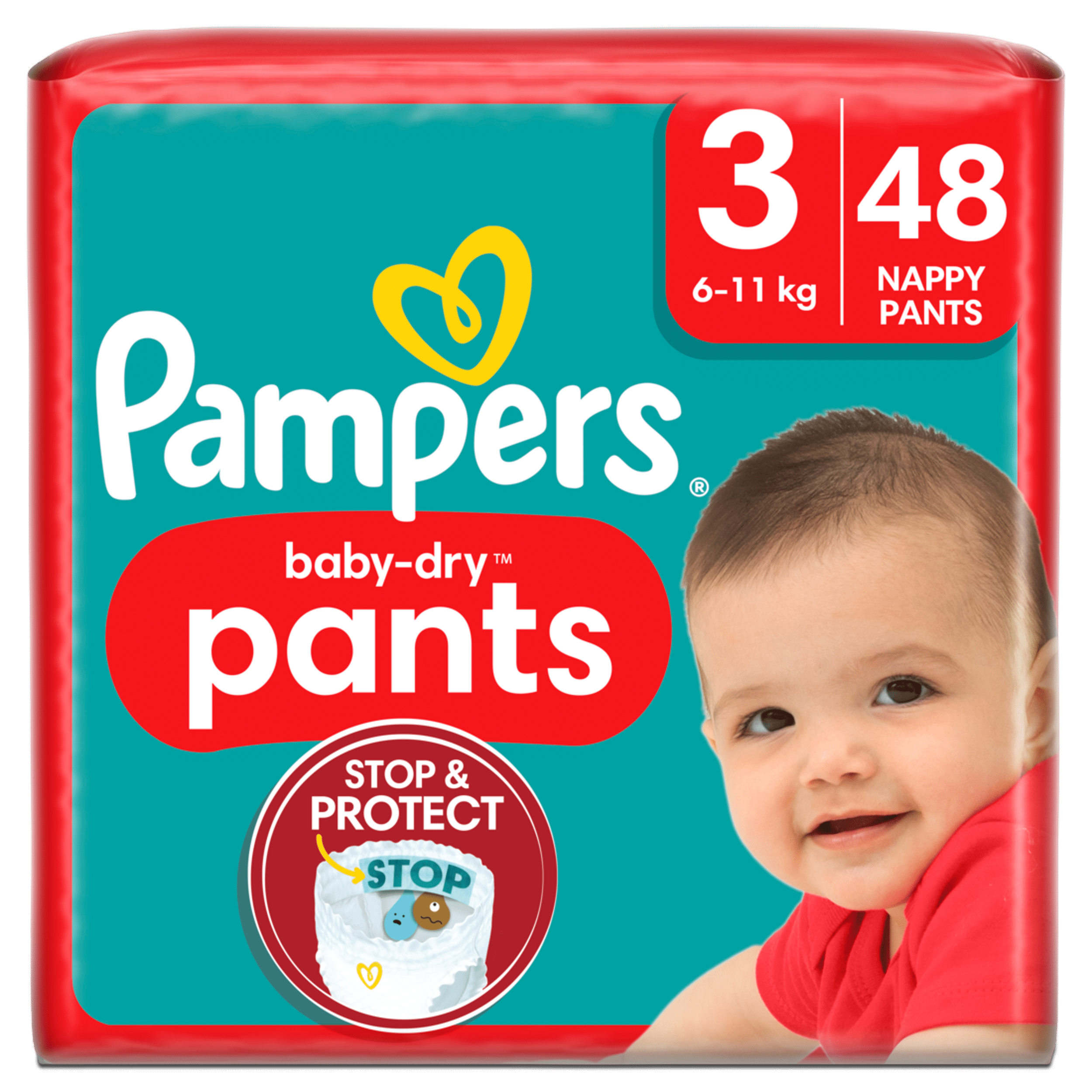 pampers active baby pants 48