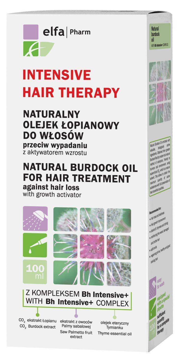 intensive hair therapy naturalny olejek łopianowy do włosów