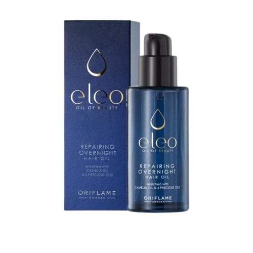 olejek do włosów na noc eleo night elixir opinie