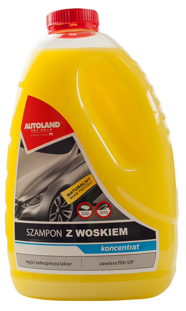 szampon z woskiem auto land