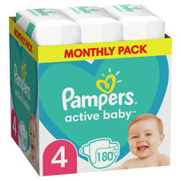 pamper active baby 4 174 szt empik