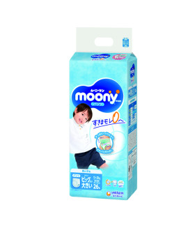 moony diapers 12