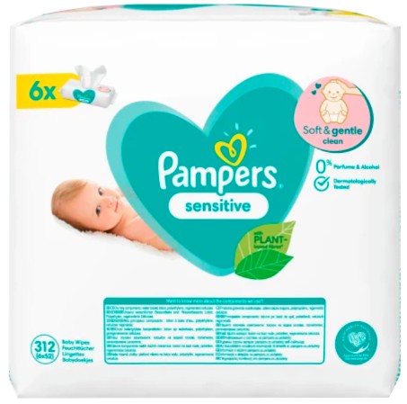 chusteczki pampers sensitive protect