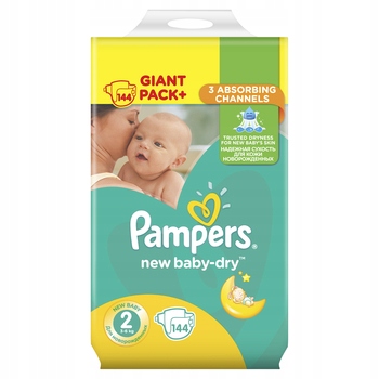 pampersy pampers 2 144 szt