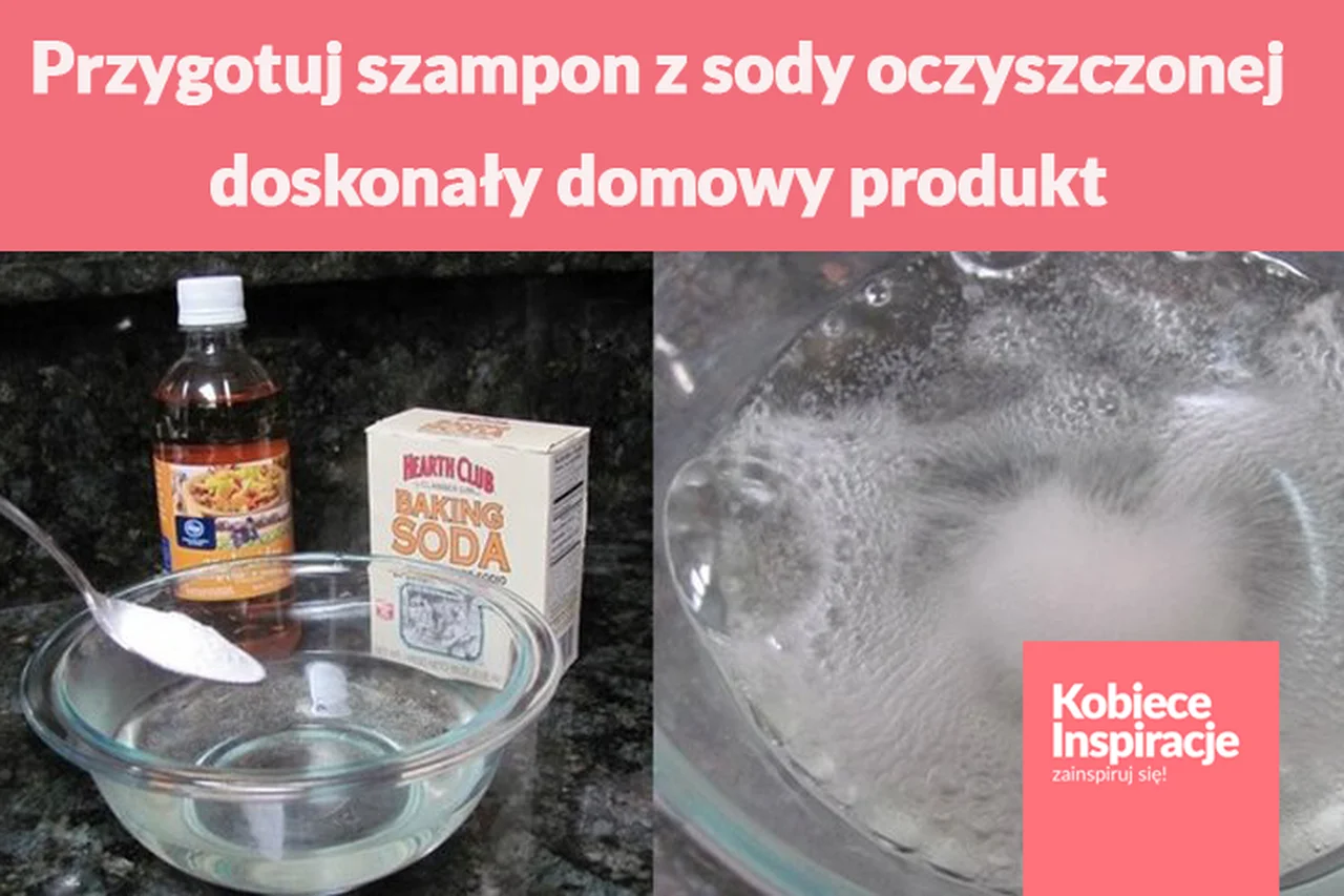 domowy szampon z sodą