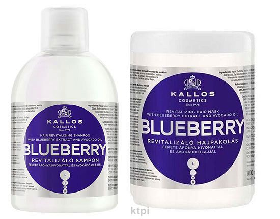 kallos kjmn blueberry jagodowy szampon 1000 ml