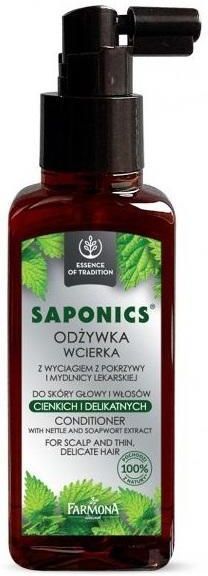 farmona saponics odżywka-wcierka do włosów delikatnych blog