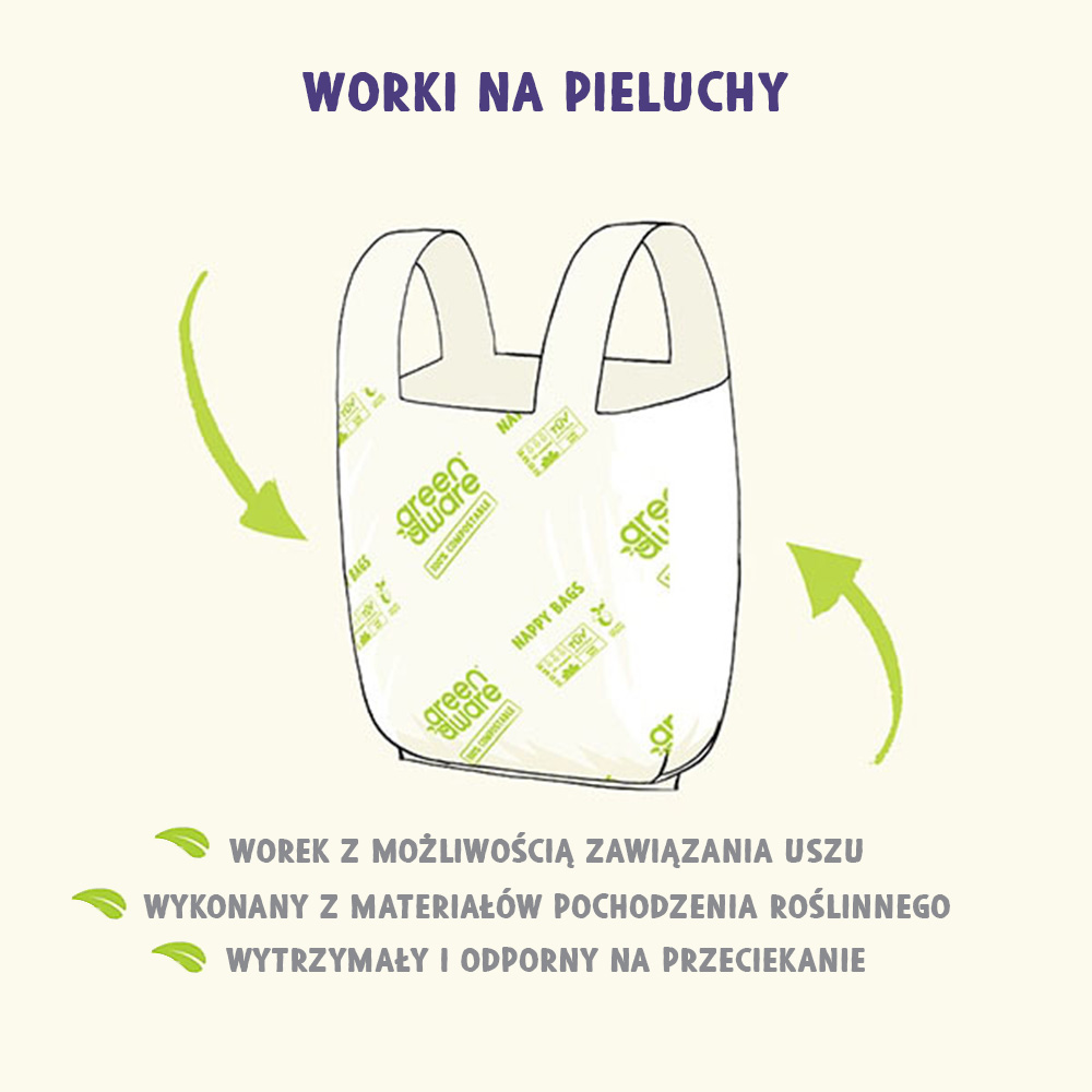 woreczki na pieluchy rozmiar