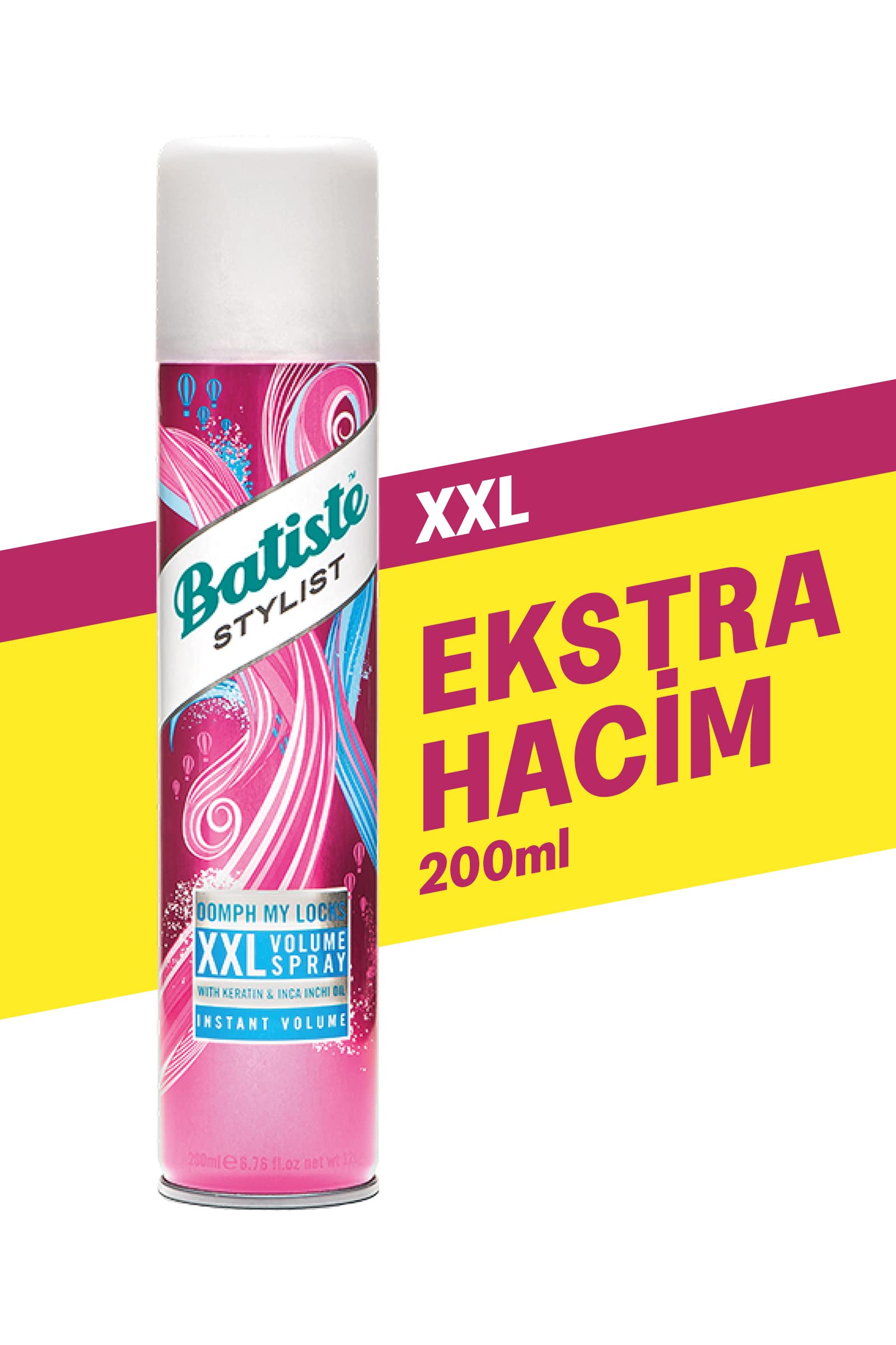 batistelakier oomph my locks xxl volume spray lakier do włosów