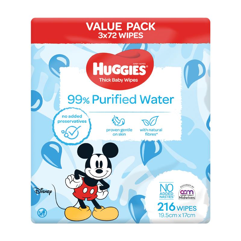 huggies water