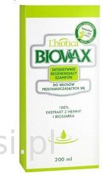 lbiotica biovax szampon do włosów przetłuszczających czy dobry