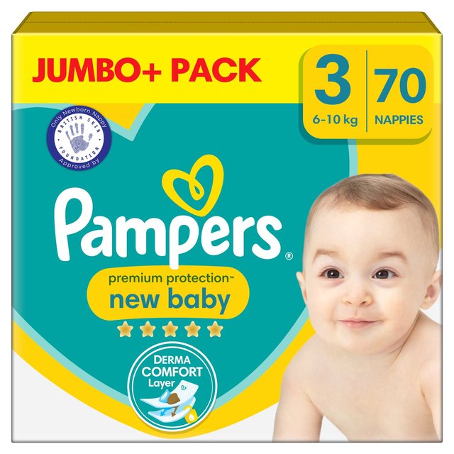 pampers box size 3