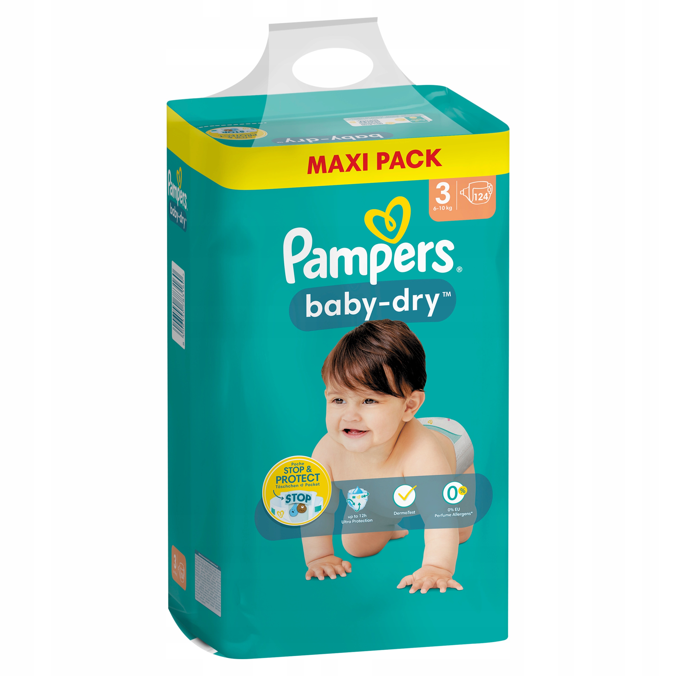 pampers baby dry 3 74 szt