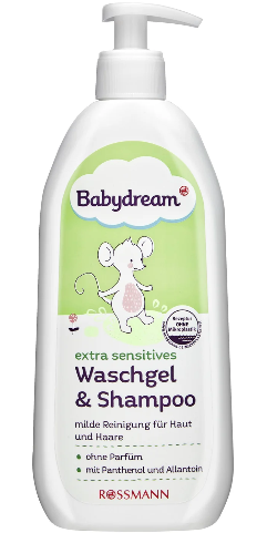 baby dream szampon i żel łupież